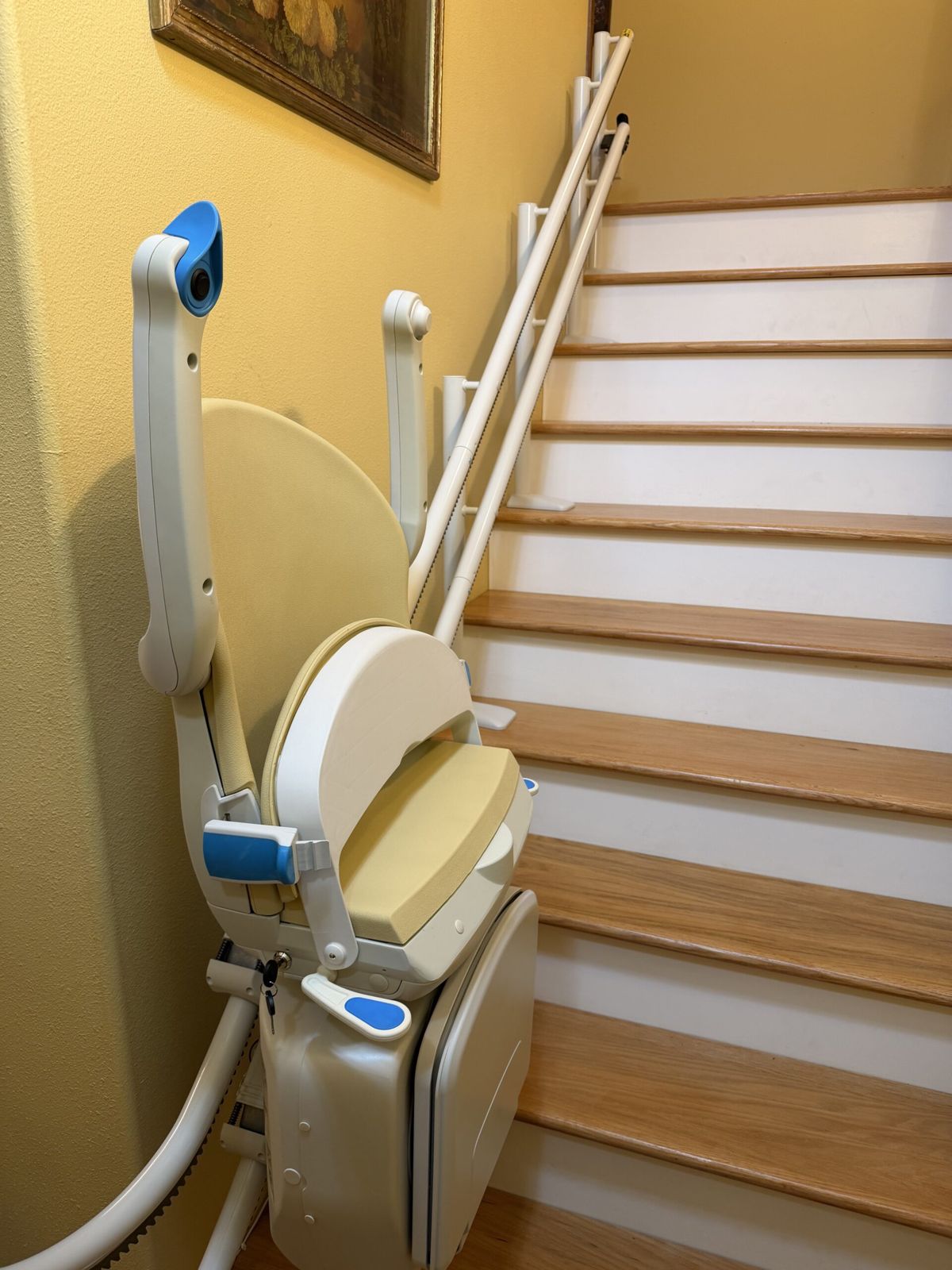 Straight stairlift install